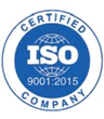ISO 9001:2015 certified